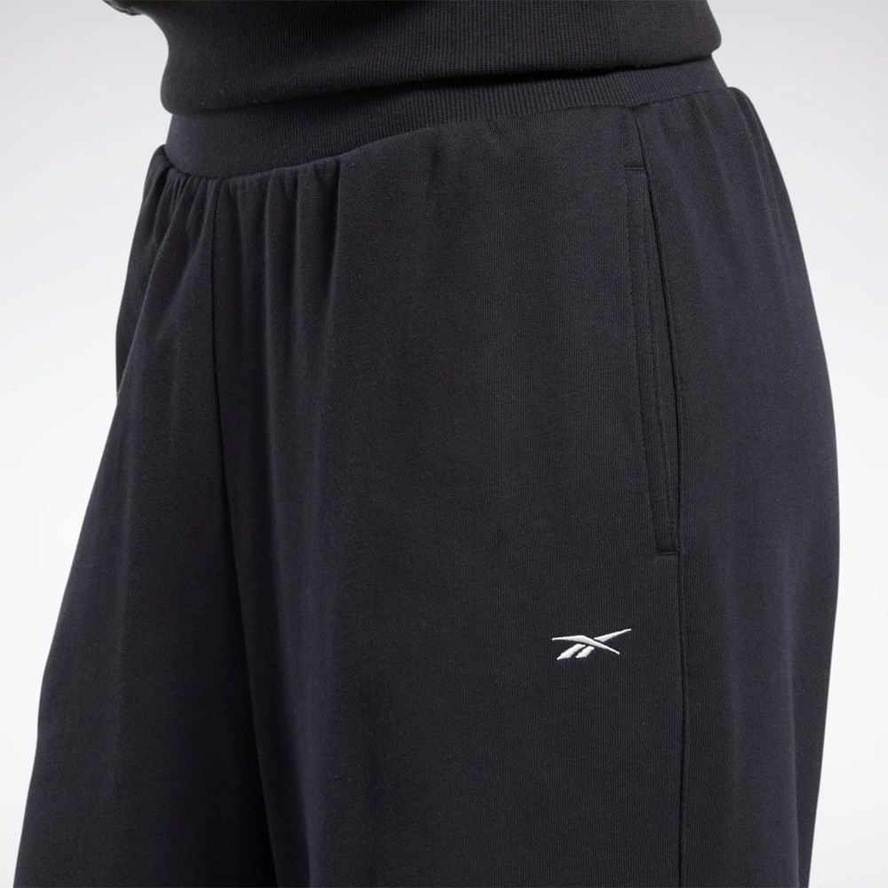 Reebok Classics Wide-Leg Pants Black | HH7377