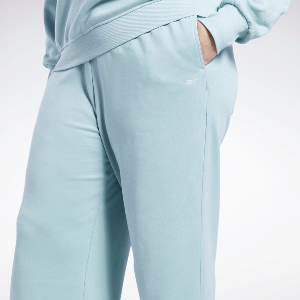 Reebok Classics Wide-Leg Pants (Plus Size) Seaside Grey | HN6726