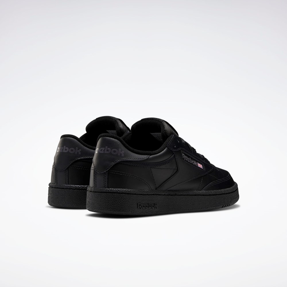 Reebok Club C 85 Shoes Black / Charcoal | AR0454