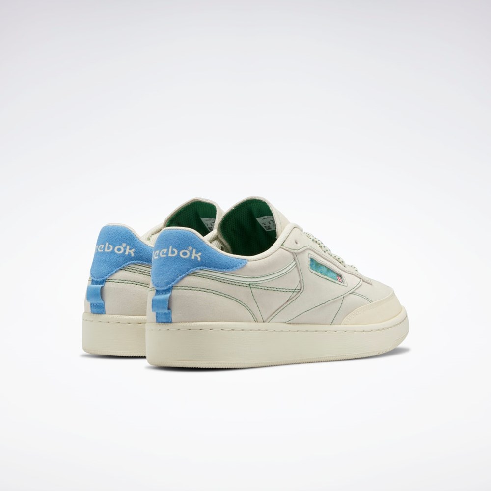 Reebok Club C 85 Shoes Chalk / Alabaster / Glen Green | GZ4945