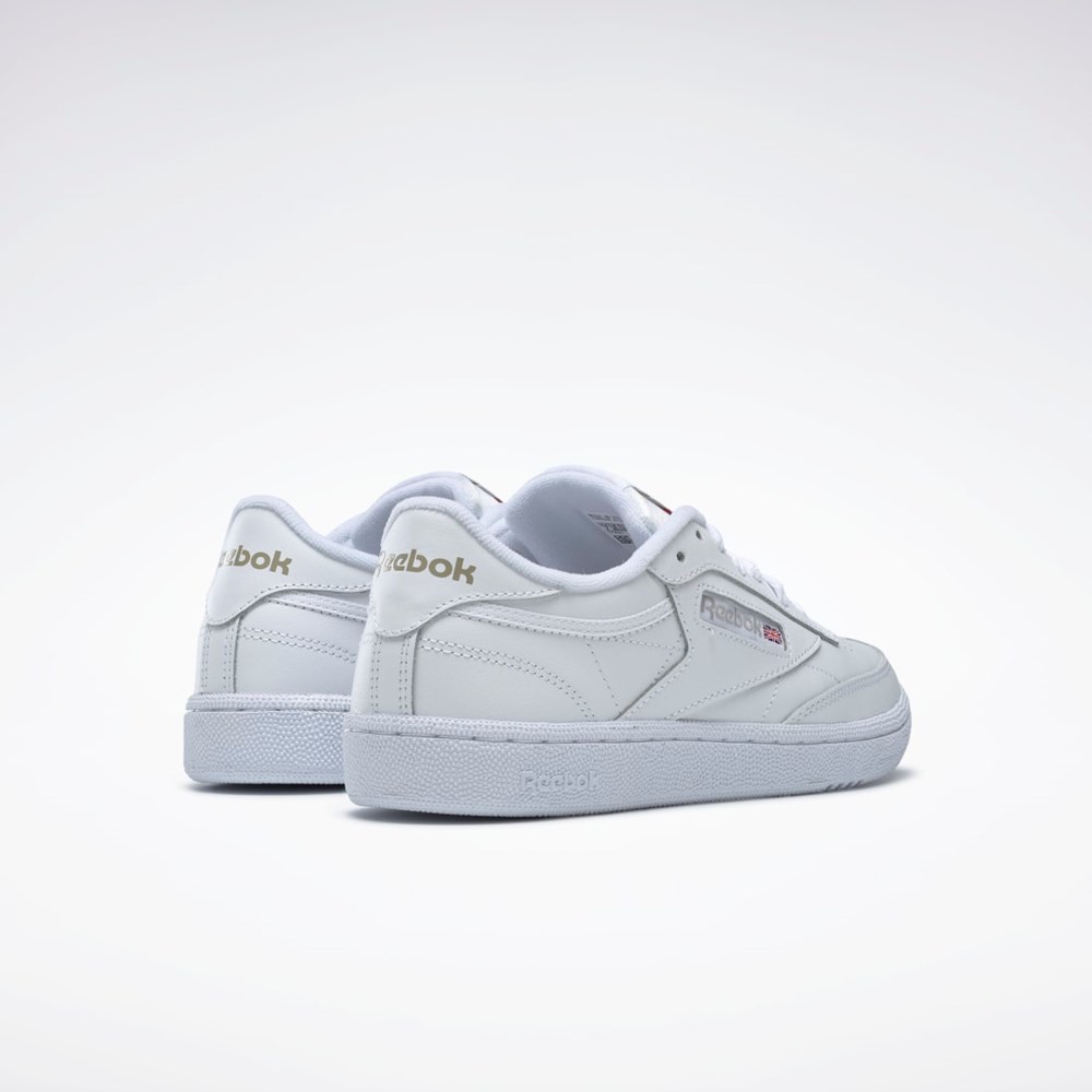 Reebok Club C 85 Shoes White / Light Grey | BS7685