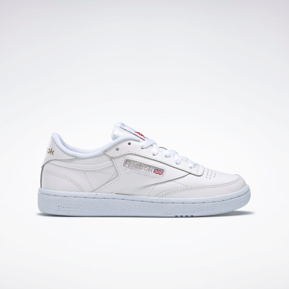 Reebok Club C 85 Shoes White / Light Grey | BS7685