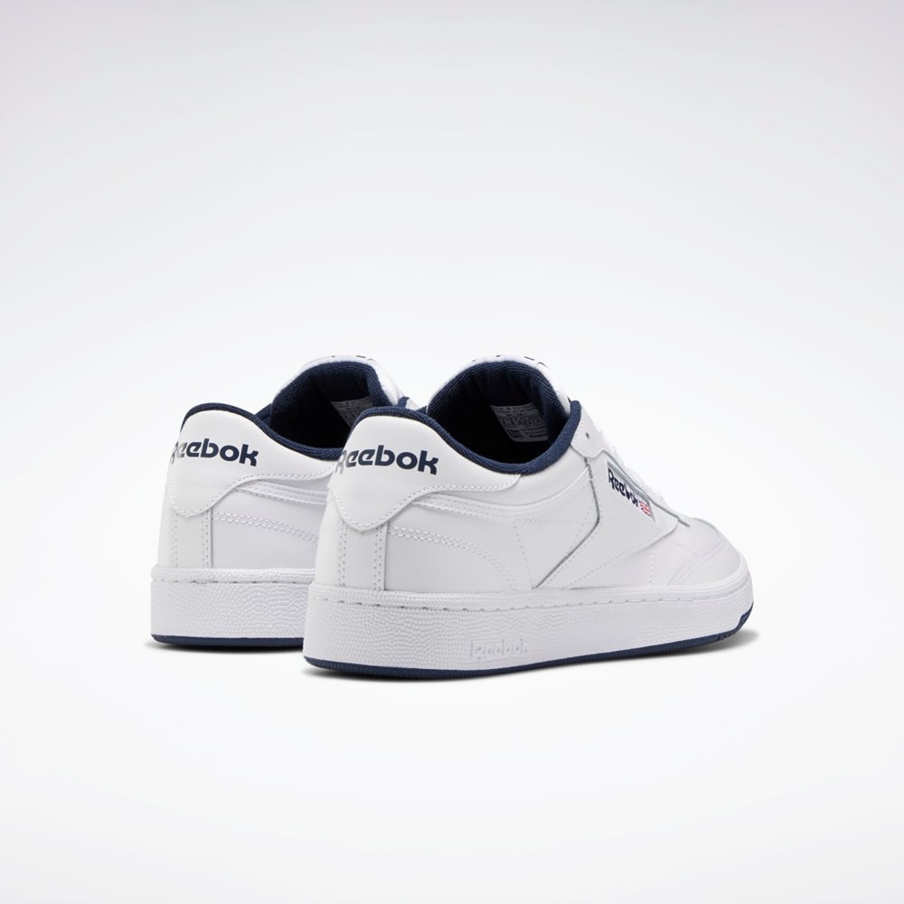 Reebok Club C 85 Shoes White / Navy | AR0457