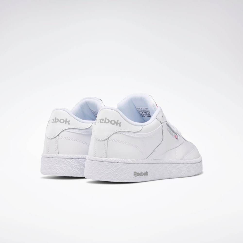 Reebok Club C 85 Shoes White / Sheer Grey | AR0455