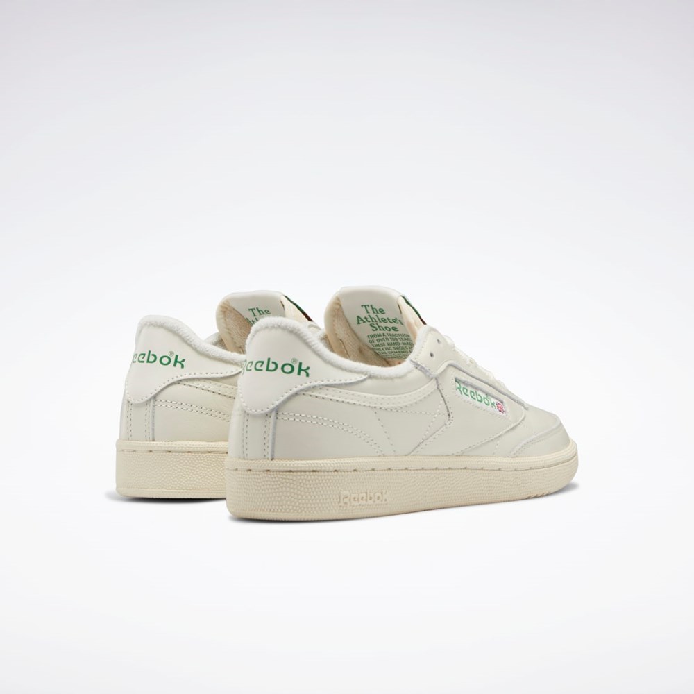 Reebok Club C 85 Vintage Shoes Chalk / Alabaster / Glen Green | GX3686