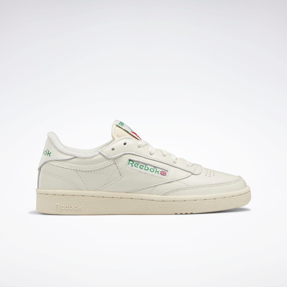 Reebok Club C 85 Vintage Shoes Chalk / Alabaster / Glen Green | GX3686