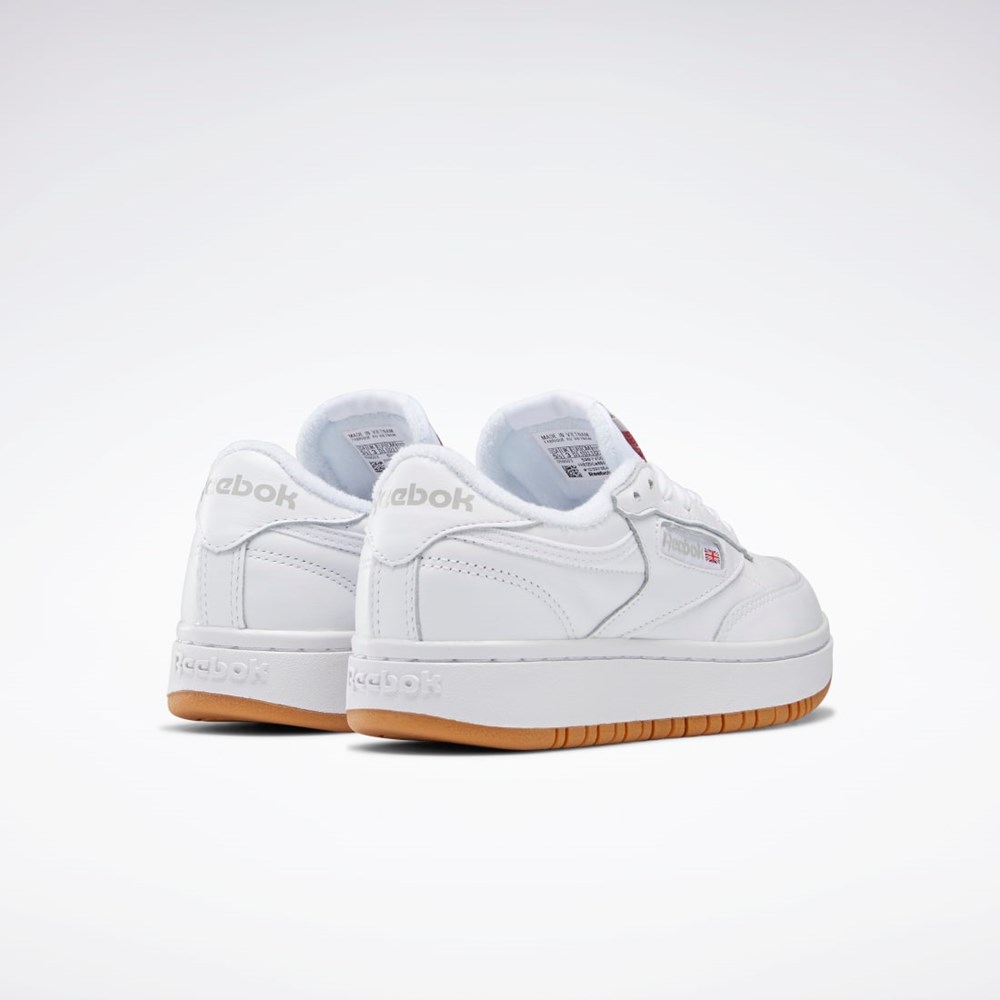 Reebok Club C Double Shoes White / Reebok Rubber Gum-07 / White | FV5658