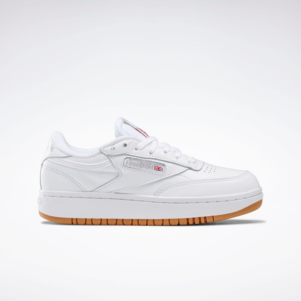 Reebok Club C Double Shoes White / Reebok Rubber Gum-07 / White | FV5658