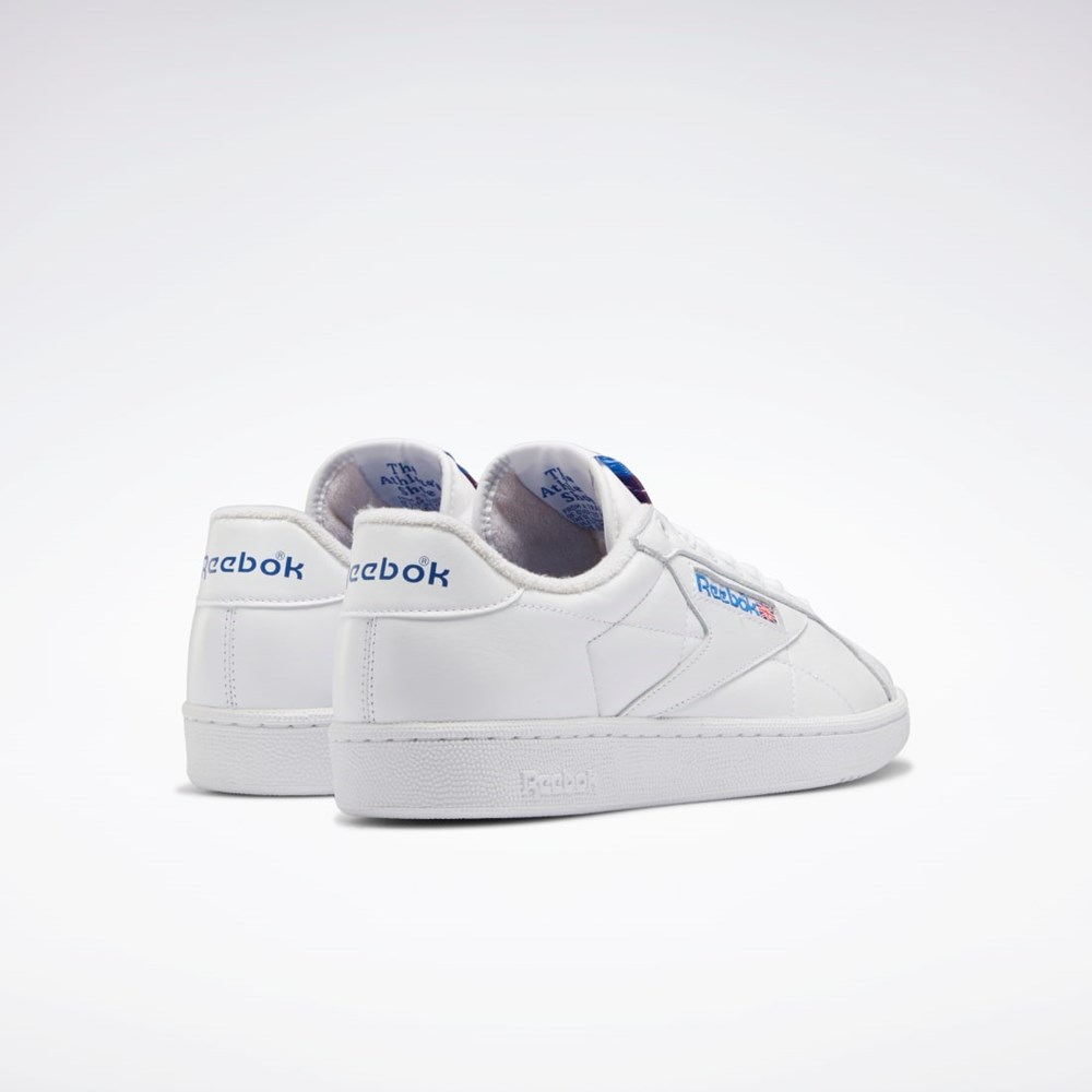 Reebok Club C Grounds Shoes Ftwr White / Vector Blue / Vector Red | GY8787