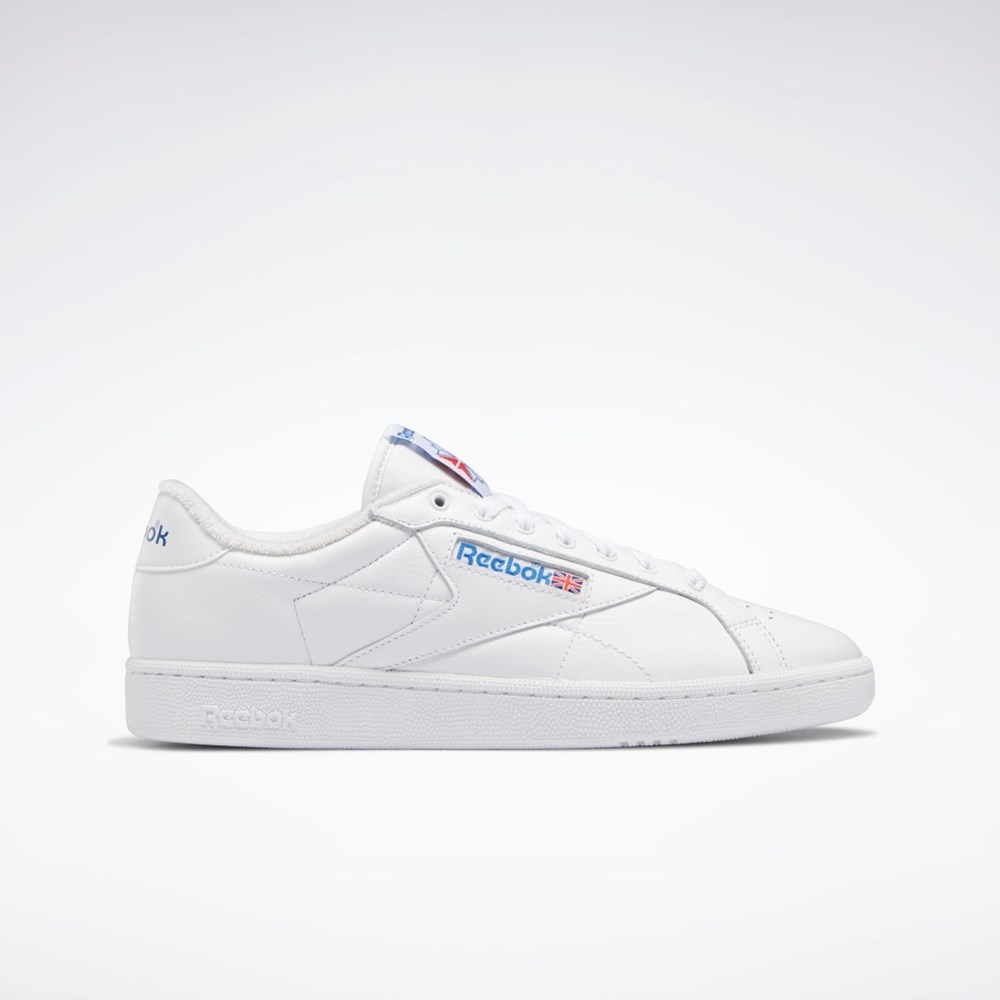 Reebok Club C Grounds Shoes Ftwr White / Vector Blue / Vector Red | GY8787