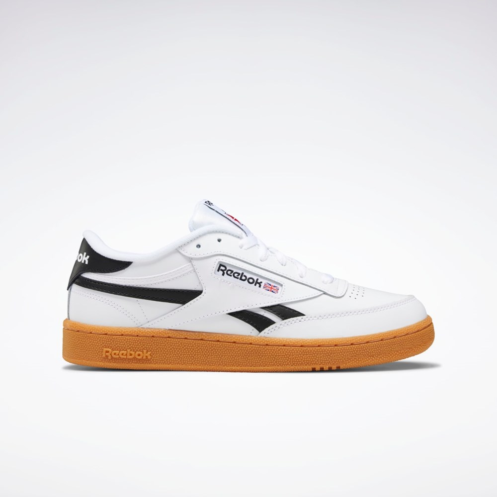 Reebok Club C Revenge Shoes White / Black / Reebok Rubber Gum-06 | EG9243