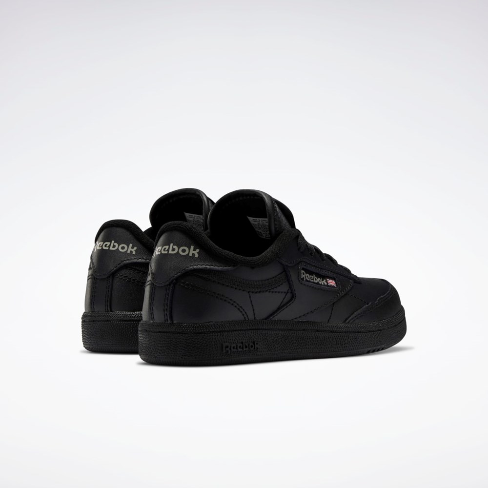 Reebok Club C Shoes - Preschool Black / Charcoal | BS6182