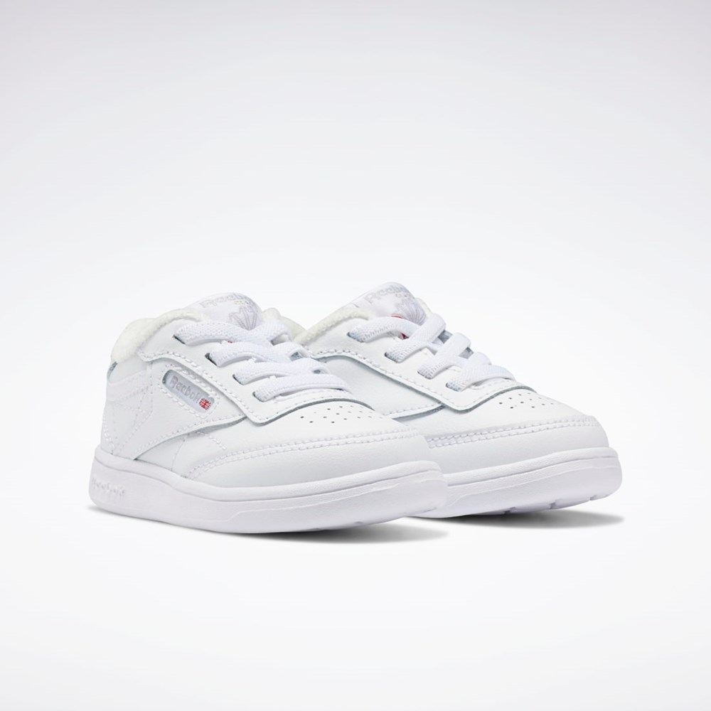 Reebok Club C Shoes - Toddler Ftwr White / Ftwr White / Ftwr White | FZ2095