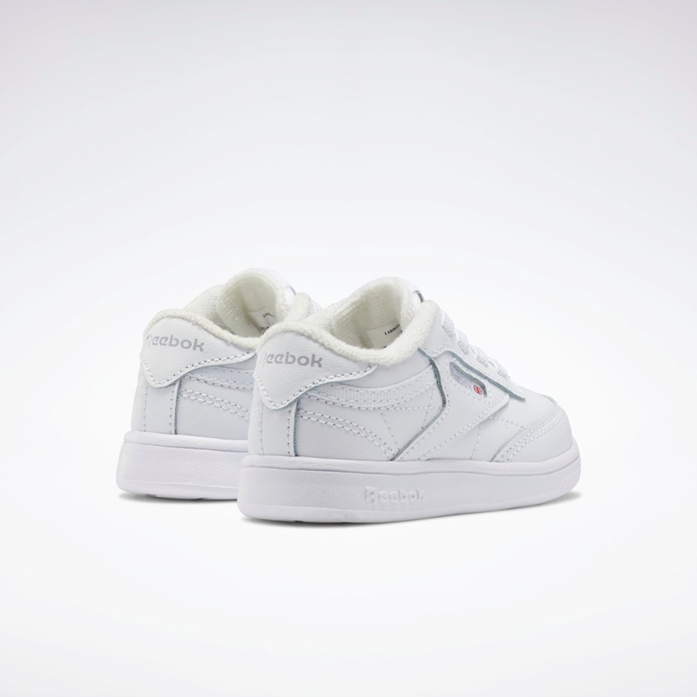 Reebok Club C Shoes - Toddler Ftwr White / Ftwr White / Ftwr White | FZ2095