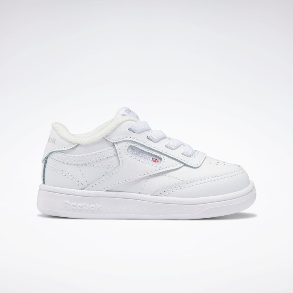 Reebok Club C Shoes - Toddler Ftwr White / Ftwr White / Ftwr White | FZ2095