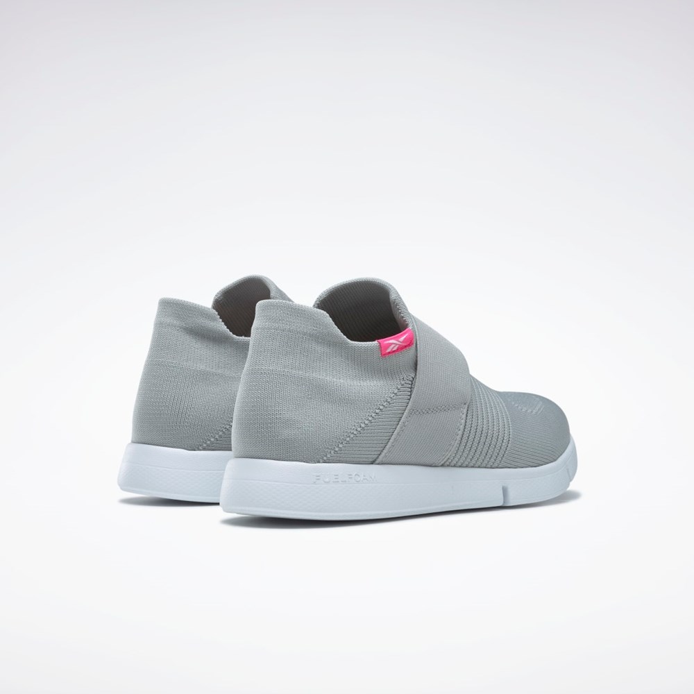 Reebok DayStart OnLux Shoes Pure Grey 2 / Atomic Pink / Ftwr White | GW0852