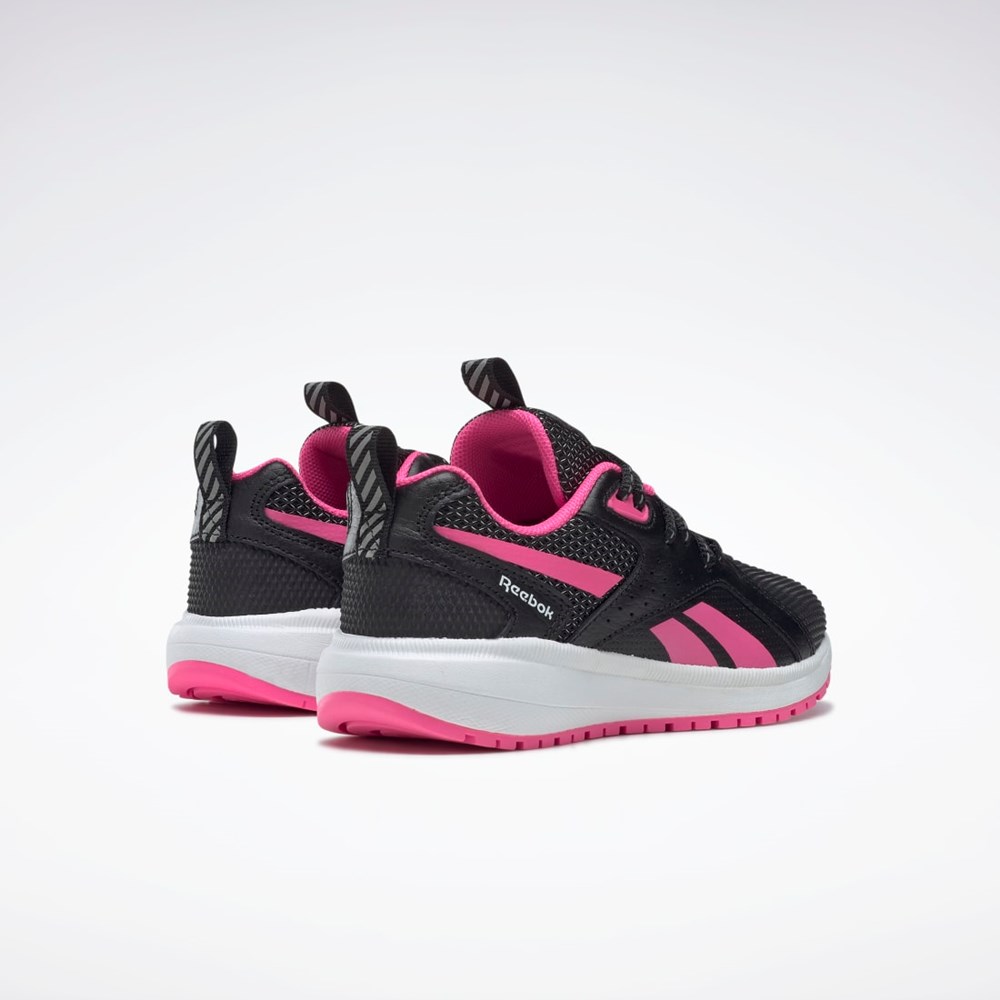 Reebok Durable XT Shoes - Preschool Core Black / Atomic Pink / Ftwr White | GY1718