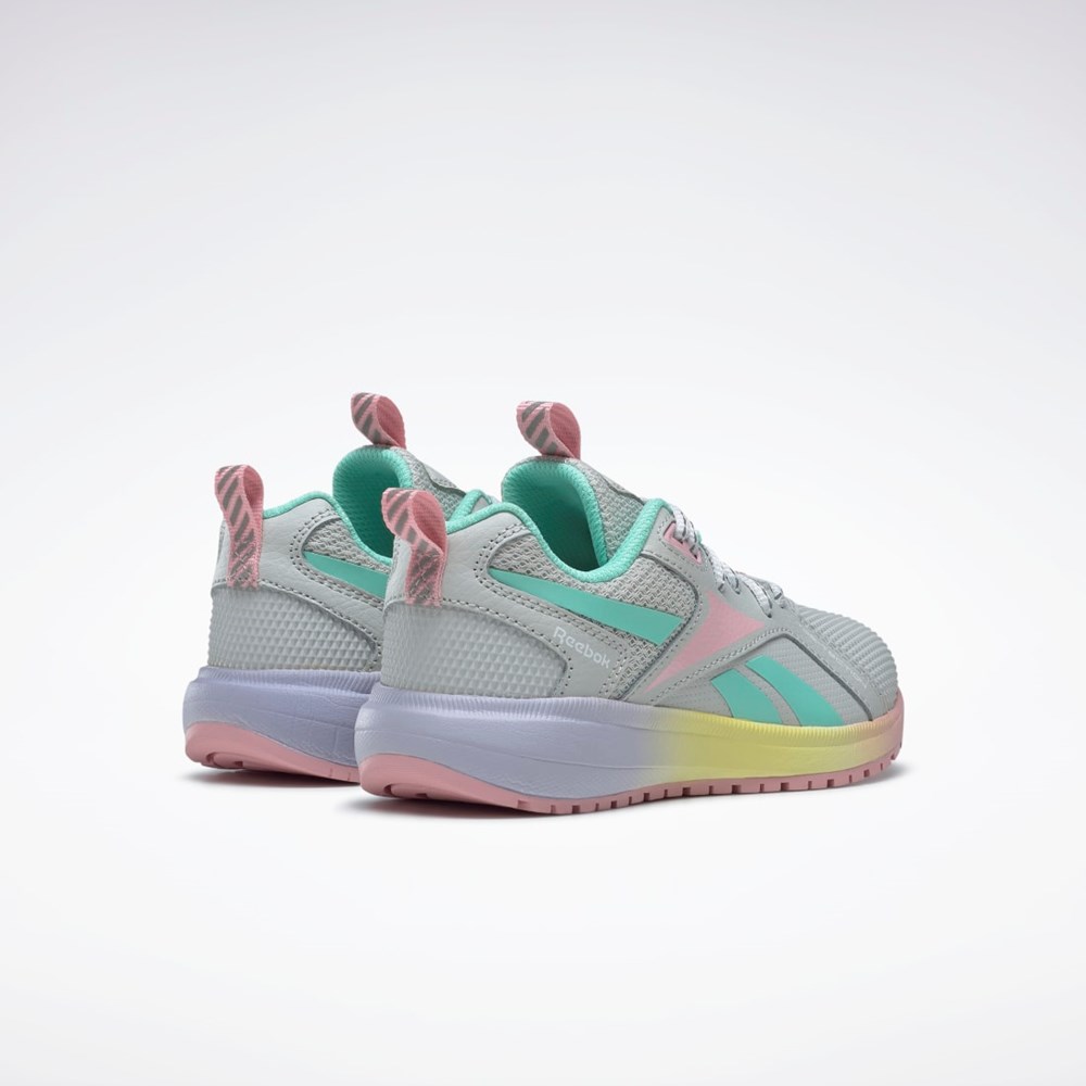 Reebok Durable XT Shoes - Preschool Pure Grey 2 / Pink Glow / Hint Mint | HQ4007