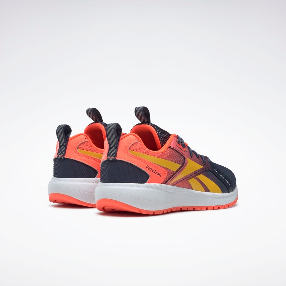 Reebok Durable XT Shoes - Preschool Vector Navy / Orange Flare / Always Yellow | GW9690