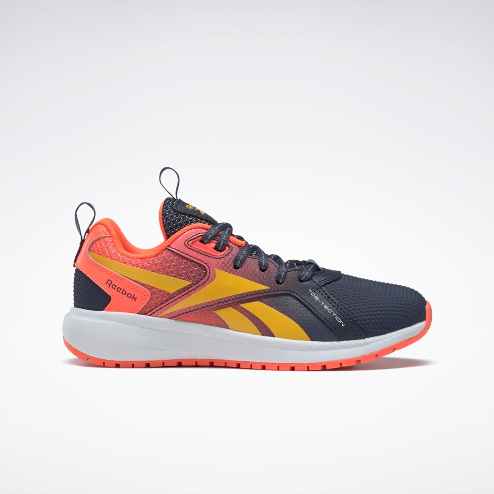 Reebok Durable XT Shoes - Preschool Vector Navy / Orange Flare / Always Yellow | GW9690