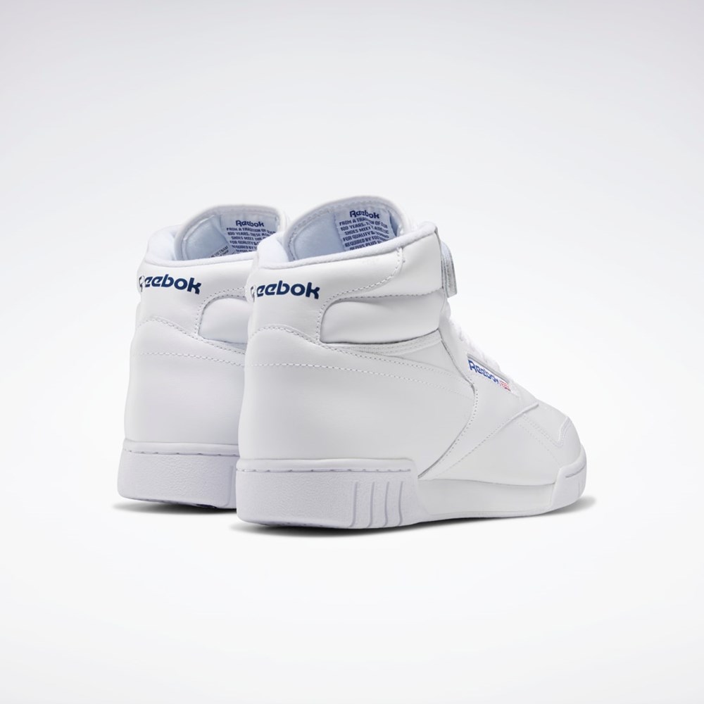 Reebok EX-O-FIT Hi Shoes White | 3477