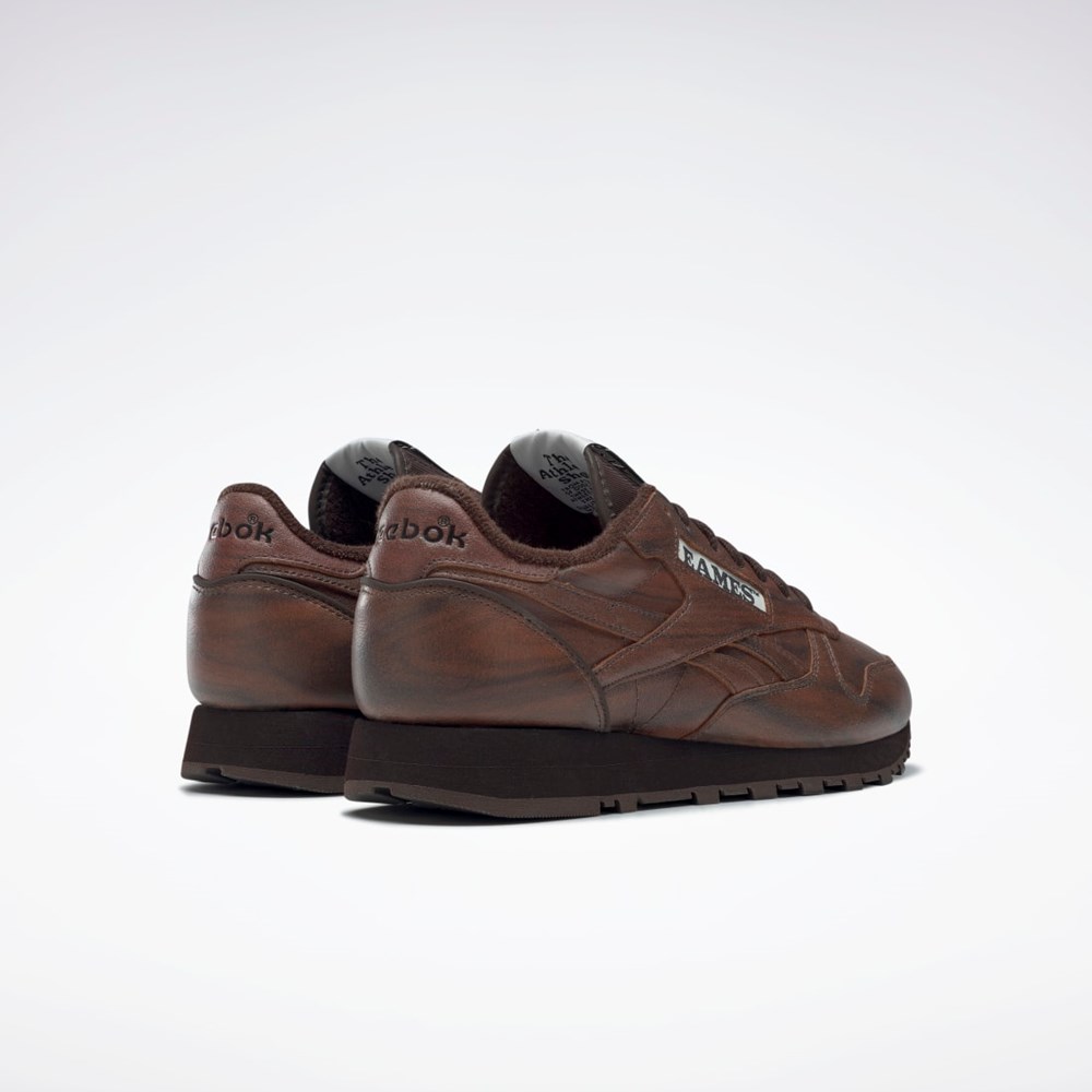 Reebok Eames Classic Leather Shoes Dark Brown / Dark Brown / Dark Brown | GY6391