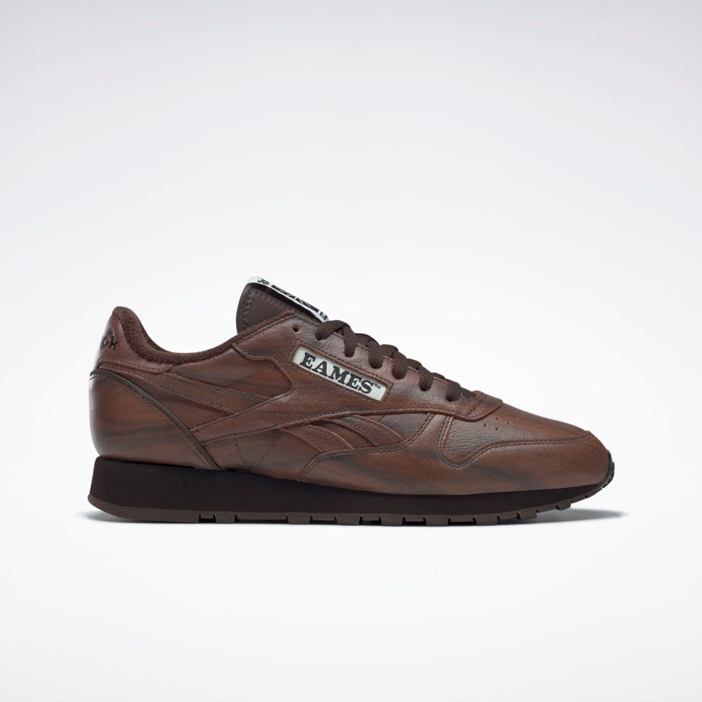 Reebok Eames Classic Leather Shoes Dark Brown / Dark Brown / Dark Brown | GY6391