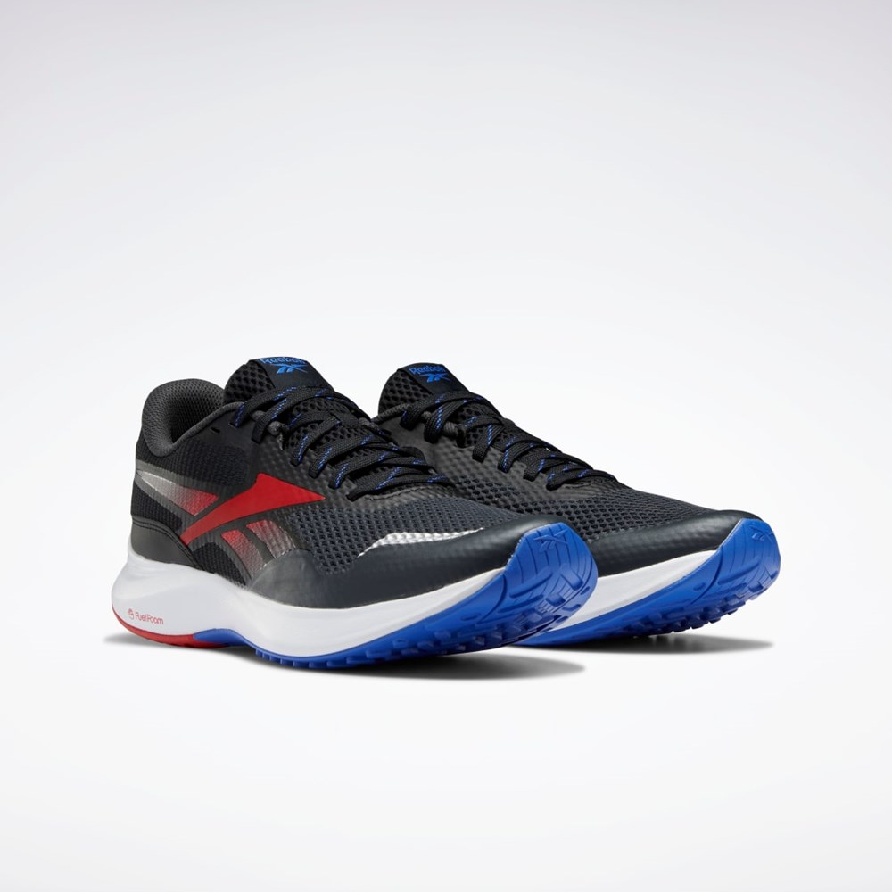 Reebok Endless Road 3 Running Shoes Core Black / Cold Grey 7 / Vector Red | GX5281