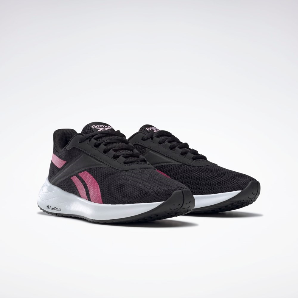 Reebok Energen Plus Running Shoes Core Black / Ftwr White / Pursuit Pink | H67593