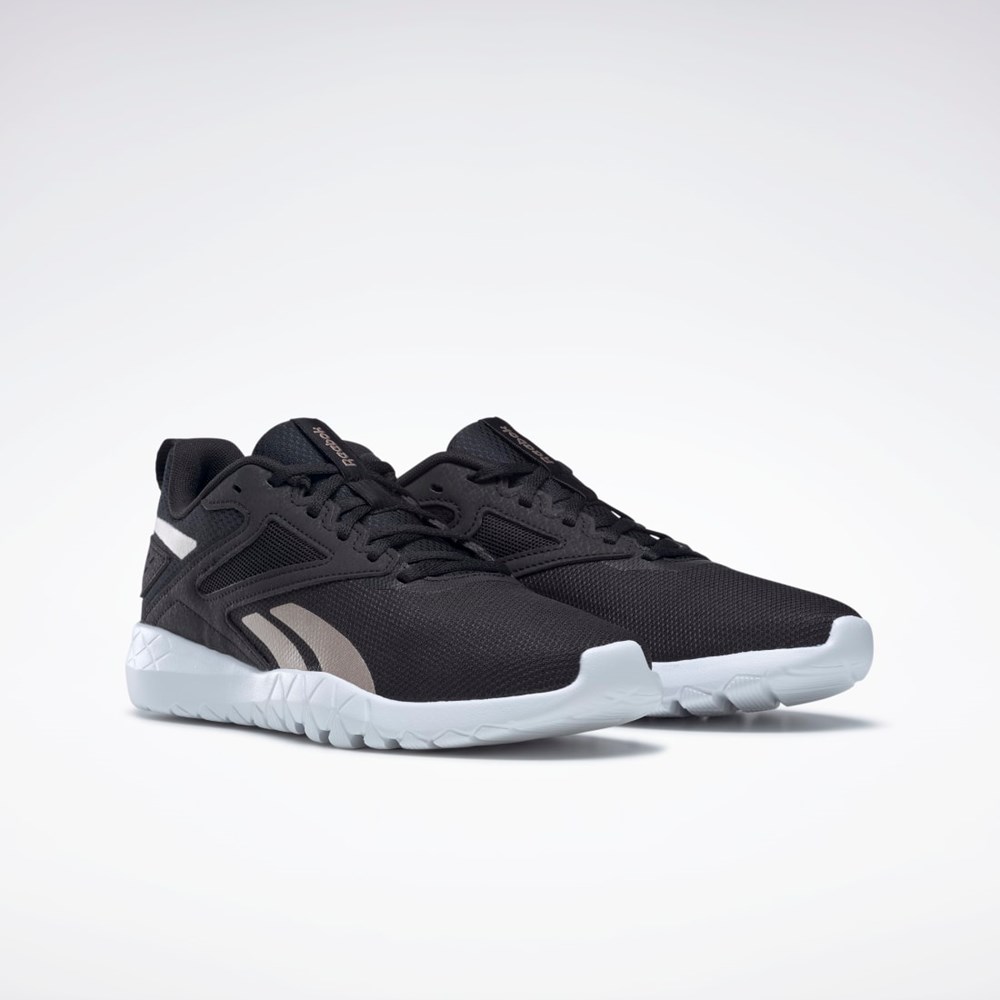 Reebok Flexagon Energy 4 Training Shoes Core Black / Ftwr White / Rose Gold | GY6268