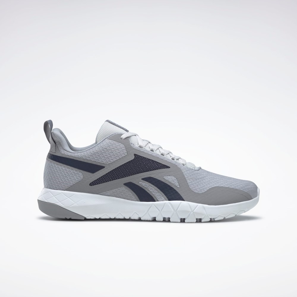 Reebok Flexagon Force 3 Wide 4E Training Shoes Cold Grey / Vector Navy / Cold Grey | GY4364