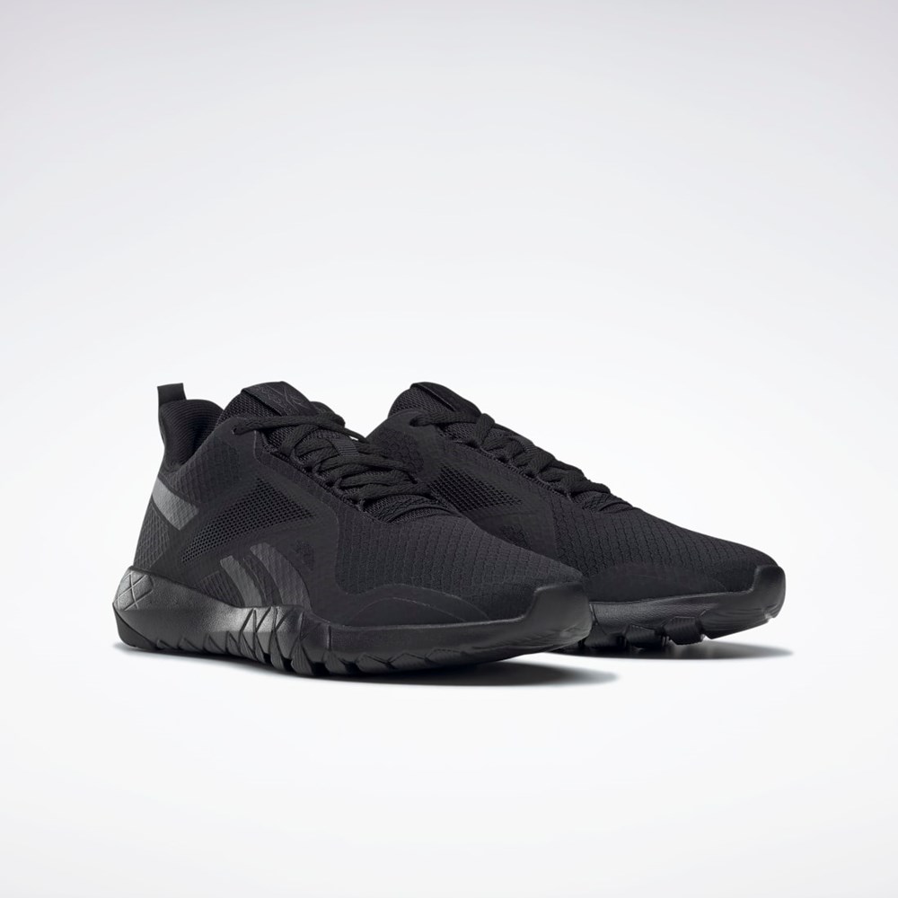 Reebok Flexagon Force 3 Wide D Training Shoes Core Black / Core Black / Pure Grey 8 | GZ1960