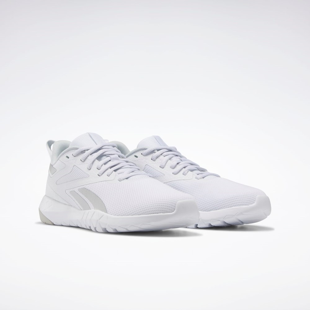 Reebok Flexagon Force 4 Training Shoes Ftwr White / Pure Grey 2 / Silver Met. | GY6254