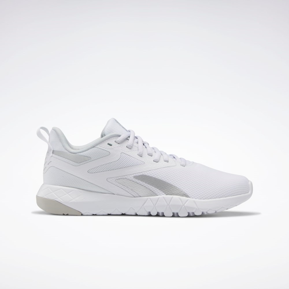 Reebok Flexagon Force 4 Training Shoes Ftwr White / Pure Grey 2 / Silver Met. | GY6254