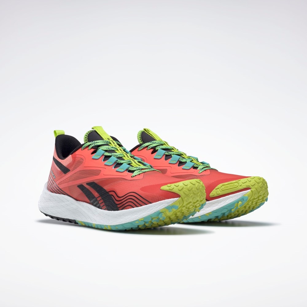 Reebok Floatride Energy 4 Adventure Running Shoes Semi Orange Flare / Infused Lilac / Acid Yellow | GW7194