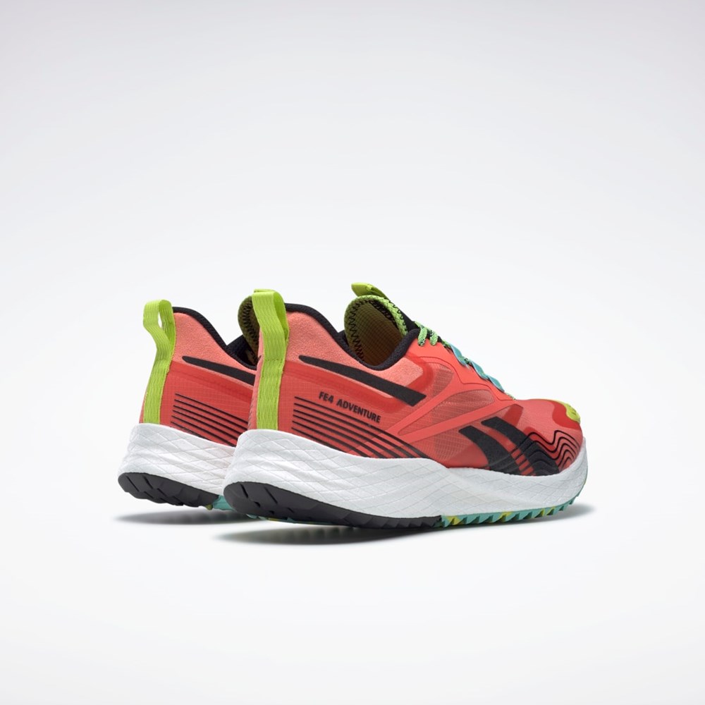 Reebok Floatride Energy 4 Adventure Running Shoes Semi Orange Flare / Infused Lilac / Acid Yellow | GW7194