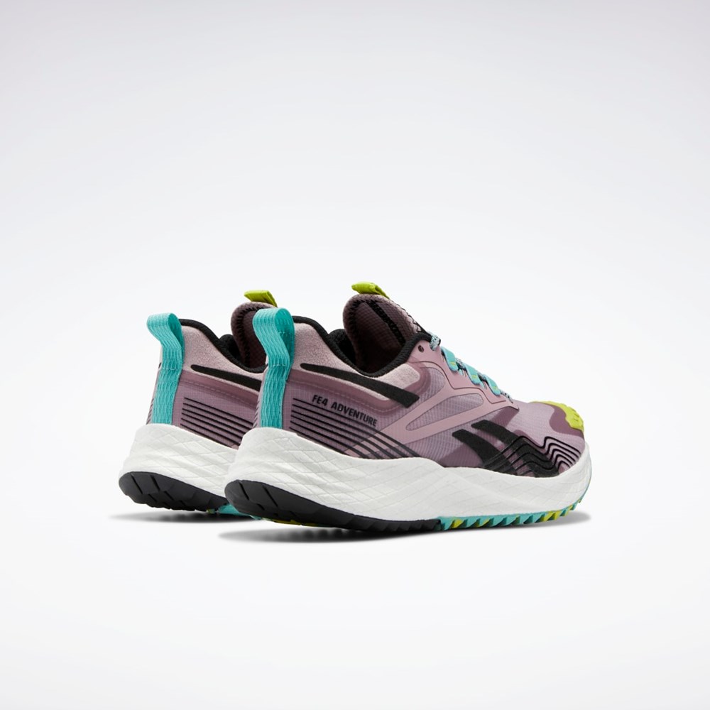 Reebok Floatride Energy 4 Adventure Running Shoes Infused Lilac / Semi Classic Teal / Acid Yellow | GX4800