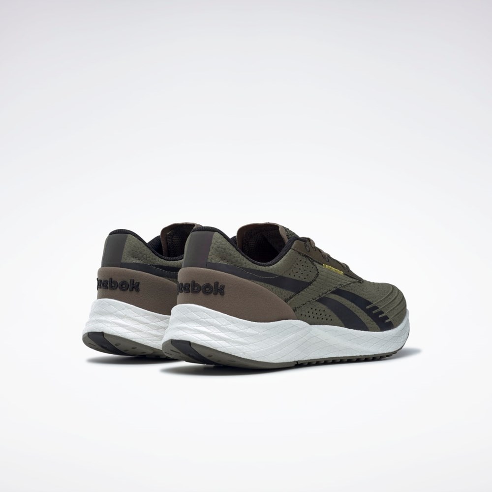 Reebok Floatride Energy City Running Shoes Army Green / Core Black / Sulfur Green | GX0244