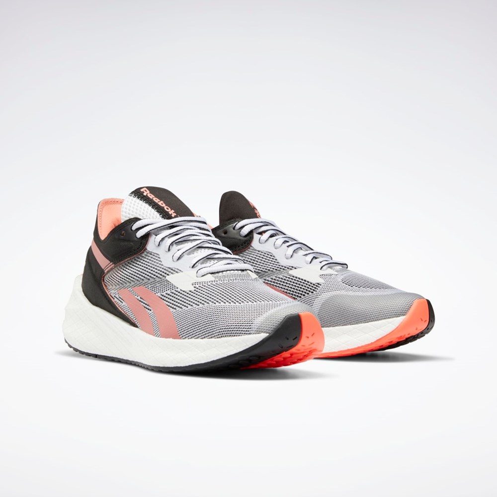 Reebok Floatride Energy Symmetros Running Shoes Ftwr White / Core Black / Twisted Coral | FW9392