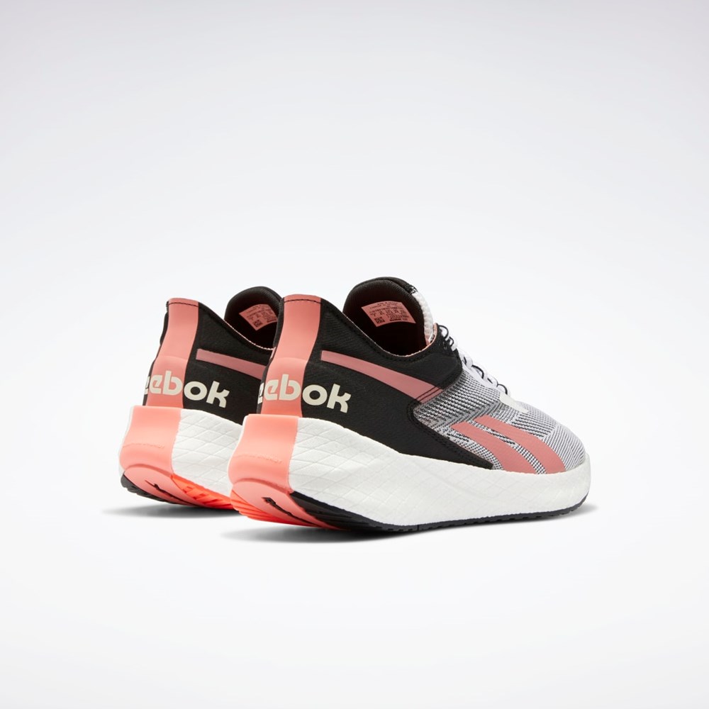 Reebok Floatride Energy Symmetros Running Shoes Ftwr White / Core Black / Twisted Coral | FW9392