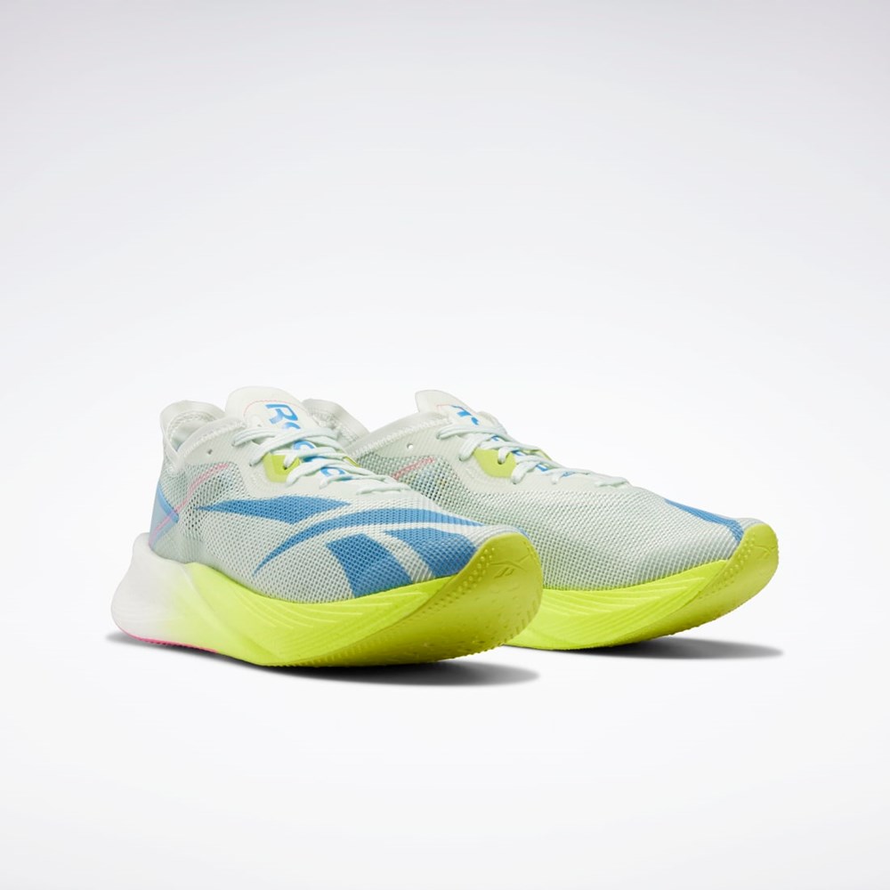 Reebok Floatride Energy X Running Shoes Opal Glow / Acid Yellow / Essential Blue | GZ0997