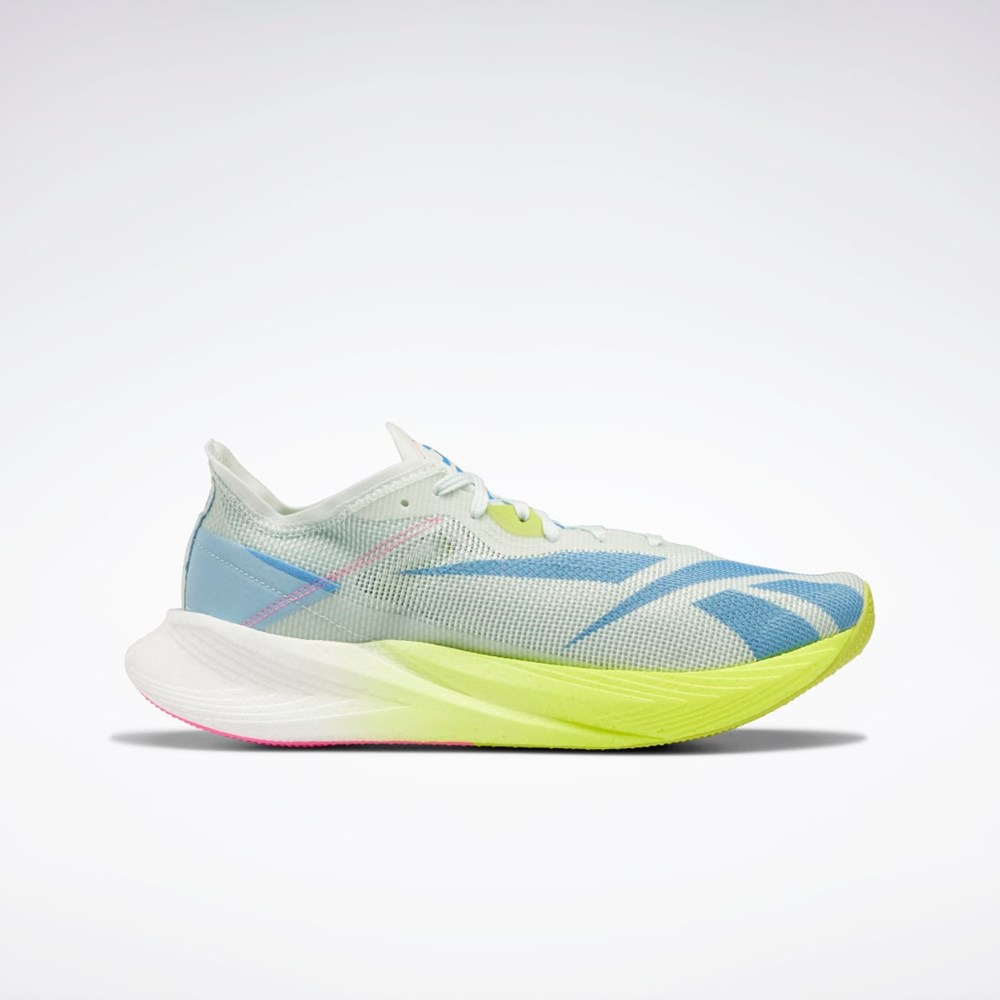 Reebok Floatride Energy X Running Shoes Opal Glow / Acid Yellow / Essential Blue | GZ0997