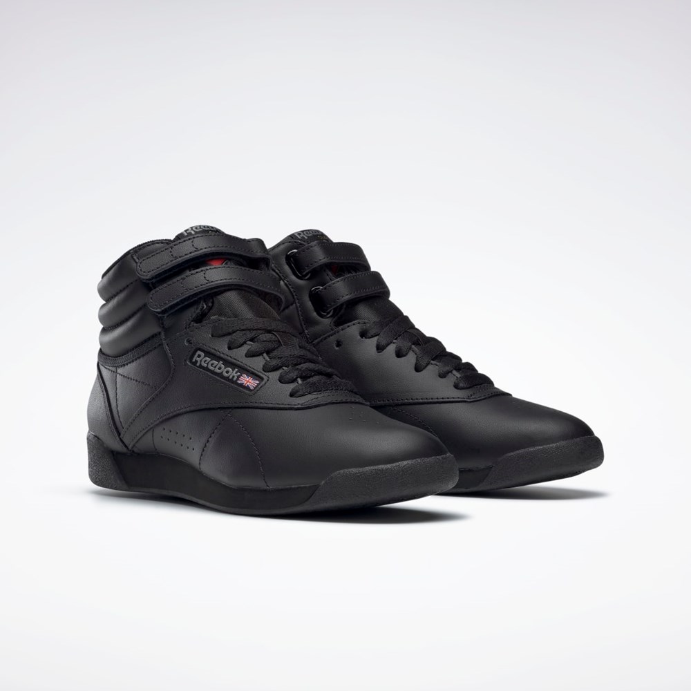 Reebok Freestyle Hi Shoes Black | 2240