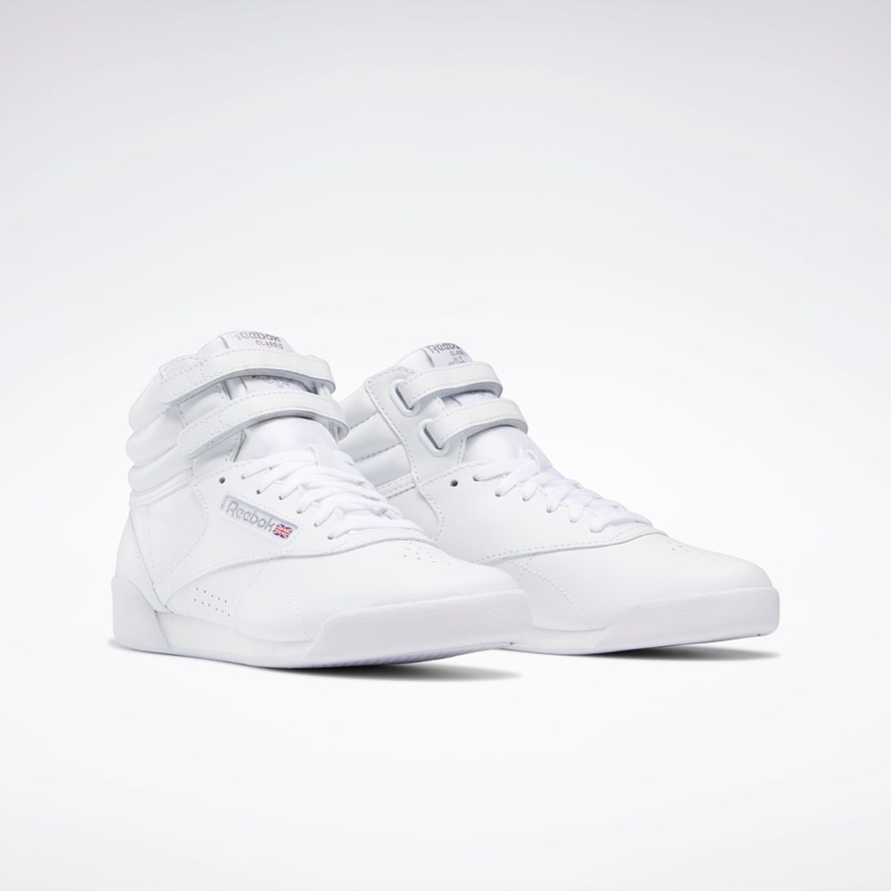 Reebok Freestyle Hi Shoes - Grade School White | CN5750