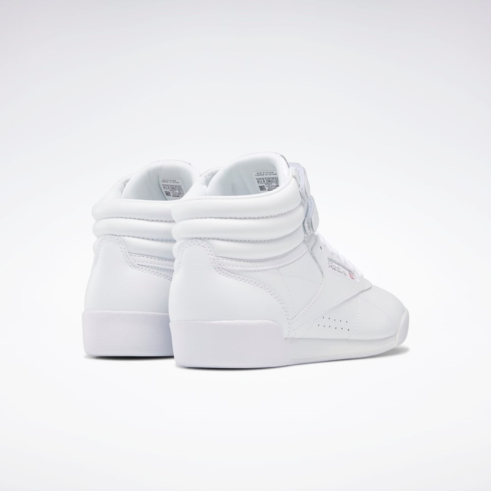 Reebok Freestyle Hi Shoes - Grade School White | CN5750