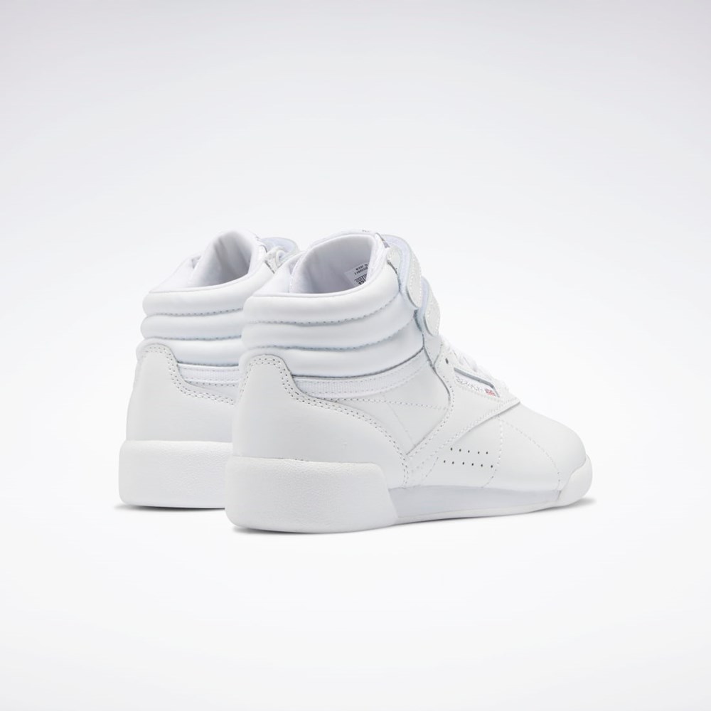 Reebok Freestyle Hi Shoes - Preschool Ftwr White / Ftwr White / Ftwr White | GX7225