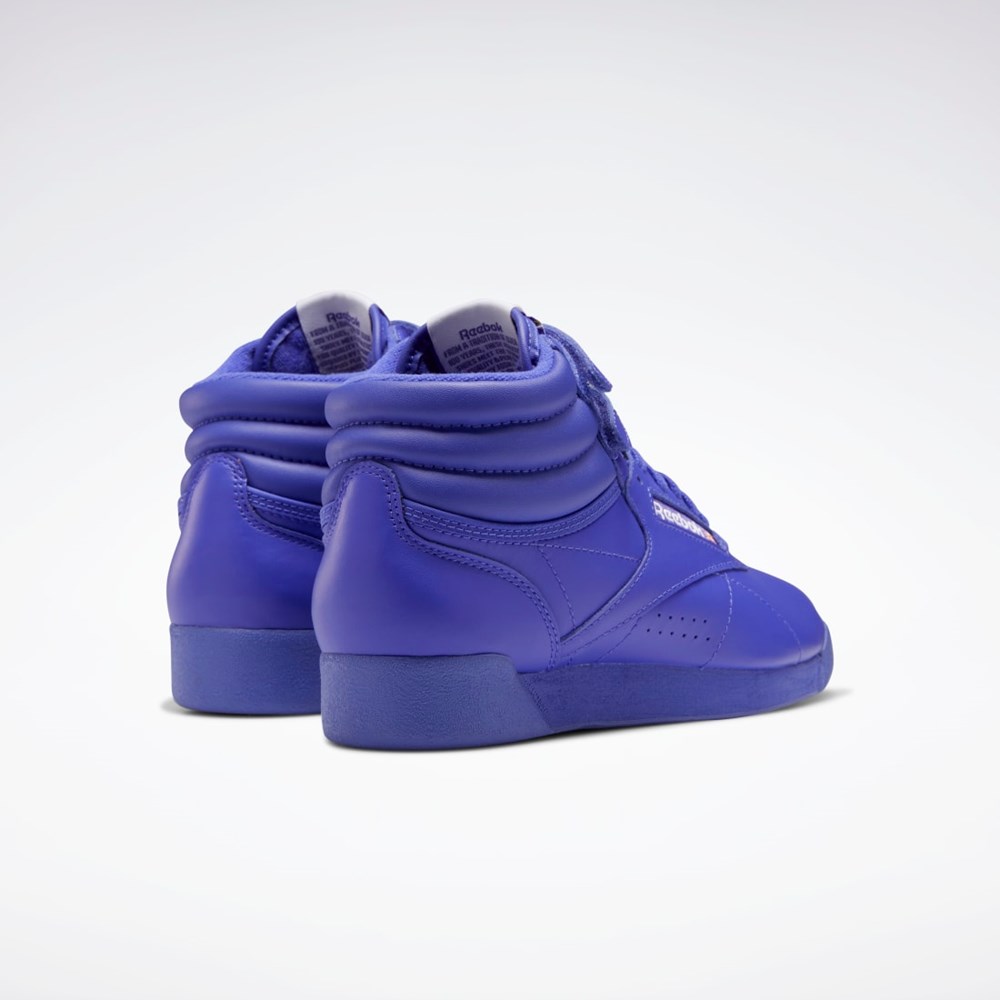 Reebok Freestyle Hi Shoes Solar Purple / Solar Purple / Ftwr White | GY4818