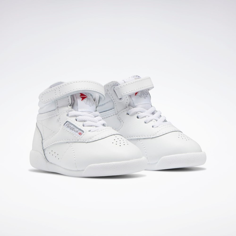 Reebok Freestyle Hi Shoes - Toddler Ftwr White / Ftwr White / Ftwr White | GX7226