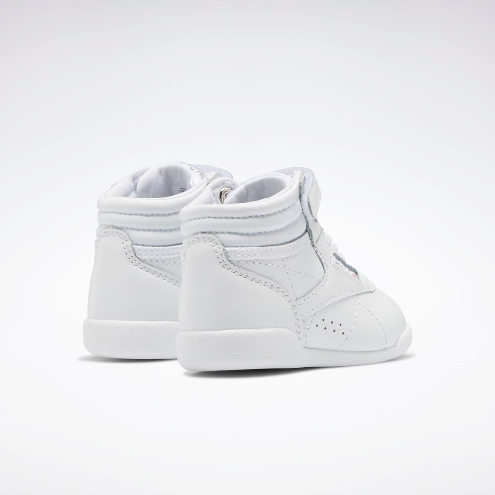 Reebok Freestyle Hi Shoes - Toddler Ftwr White / Ftwr White / Ftwr White | GX7226