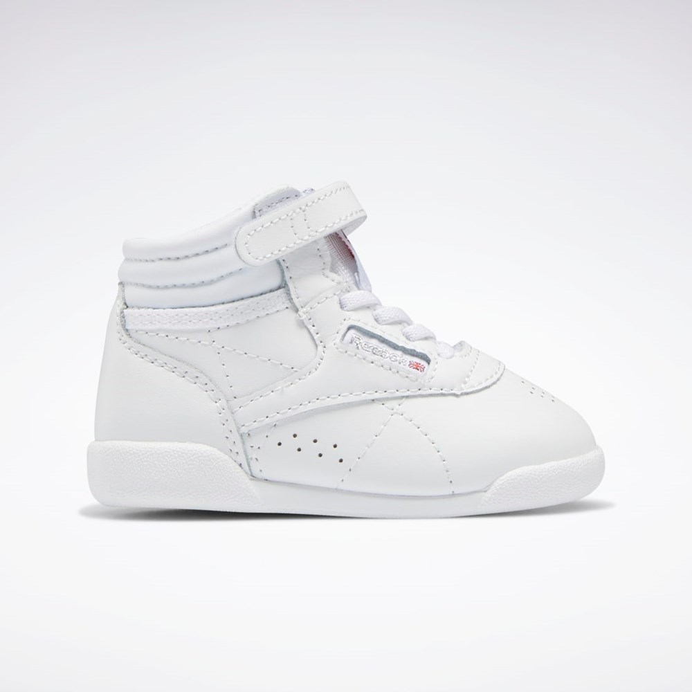 Reebok Freestyle Hi Shoes - Toddler Ftwr White / Ftwr White / Ftwr White | GX7226